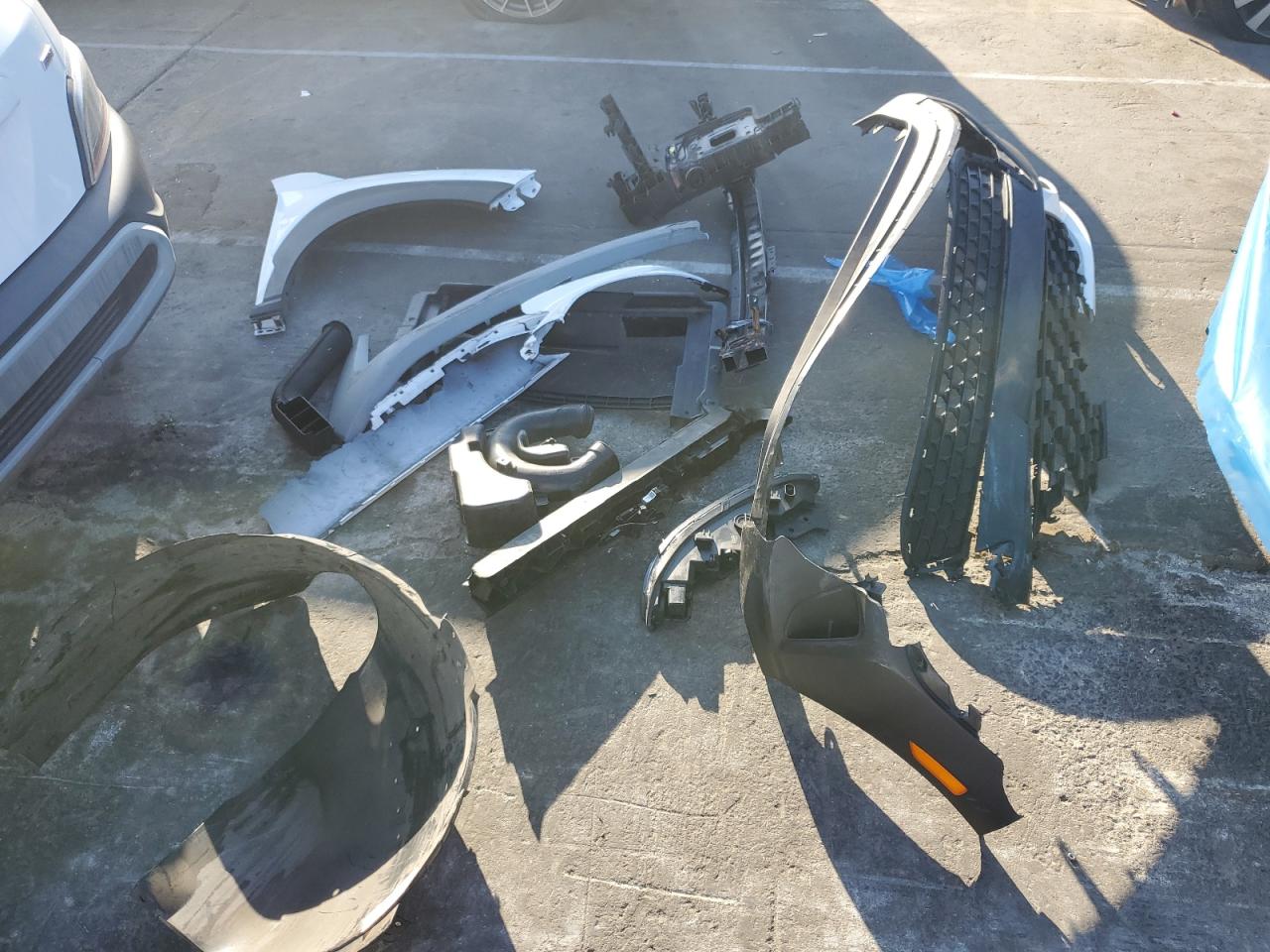 2023 Hyundai Kona VIN KM8K6CAB8PU967852 Copart auction photo, front end damage thumbnail 12