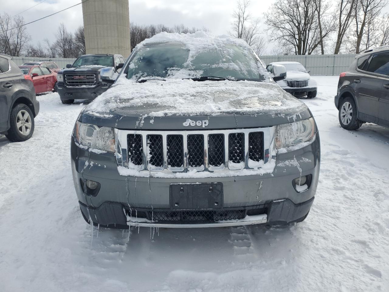 2012 Jeep Grand Cherokee VIN 1C4RJFCG8CC165510 Copart auction photo, side damage thumbnail 5