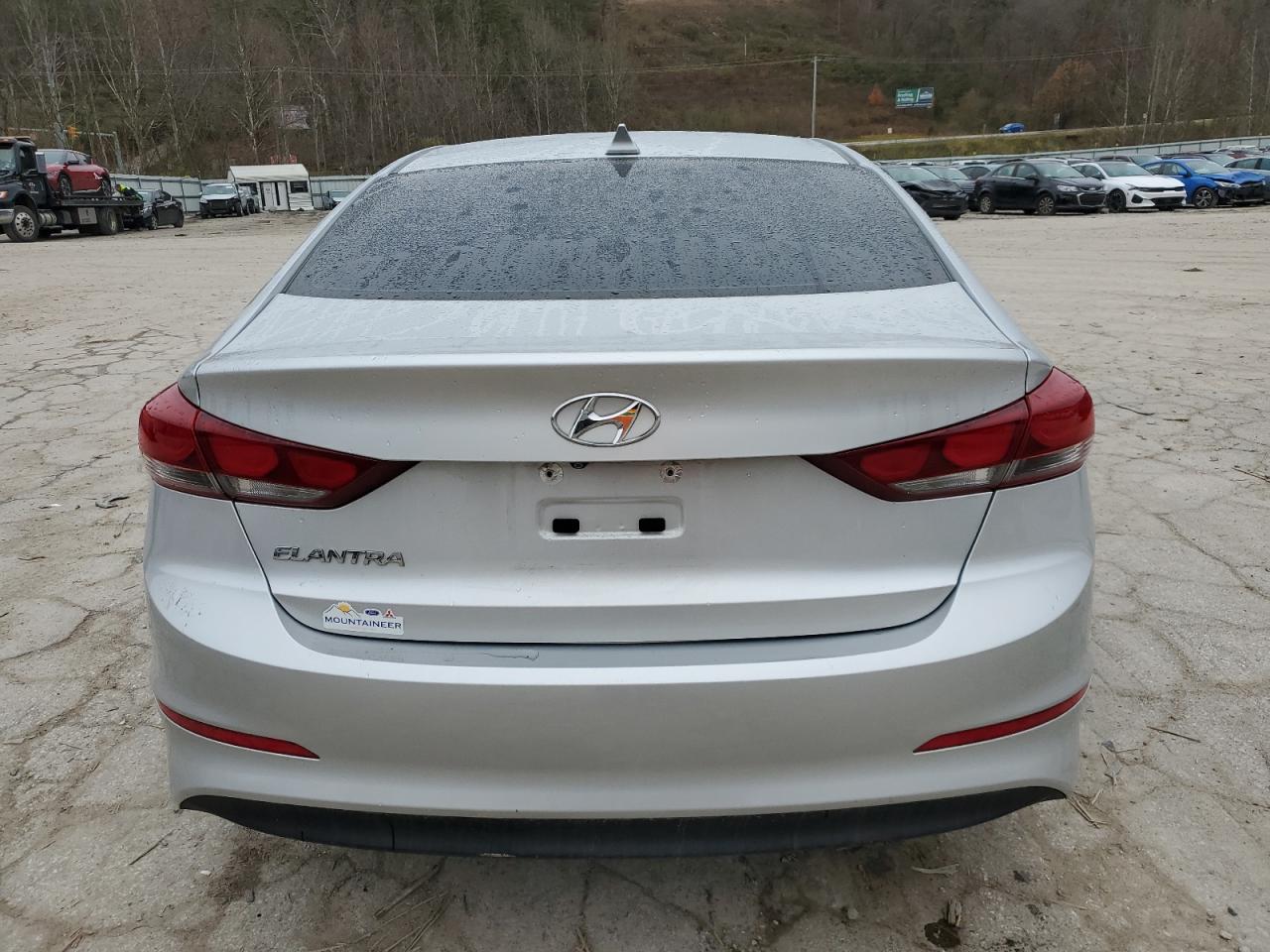 2017 Hyundai Elantra VIN 5NPD84LF8HH026751 Copart auction photo, front end / side damage thumbnail 6