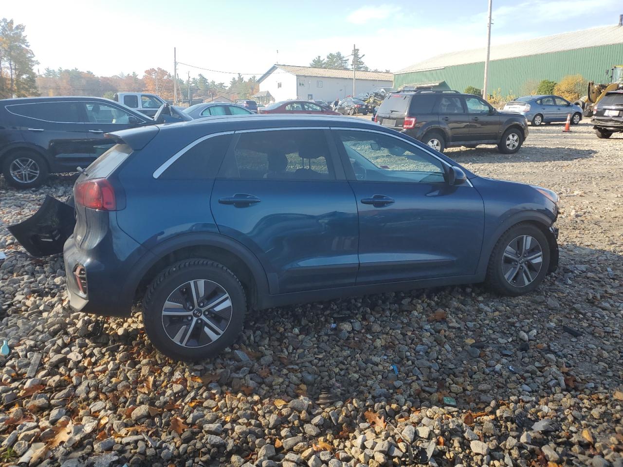 2020 KIA Niro VIN KNDCB3LC5L5449308 Copart auction photo, front end damage thumbnail 3