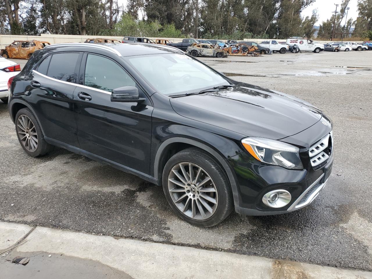2018 Mercedes-Benz GLA-klasse VIN WDCTG4EB6JJ404954 Copart auction photo, rear end / front end damage thumbnail 4