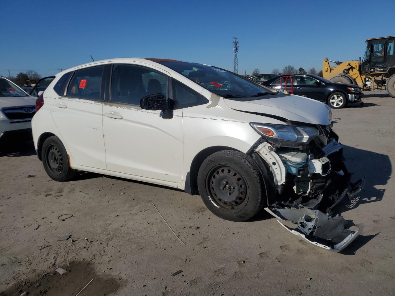 2015 Honda Fit VIN 3HGGK5H51FM759415 Copart auction photo, front end / minor dent/scratches damage thumbnail 4