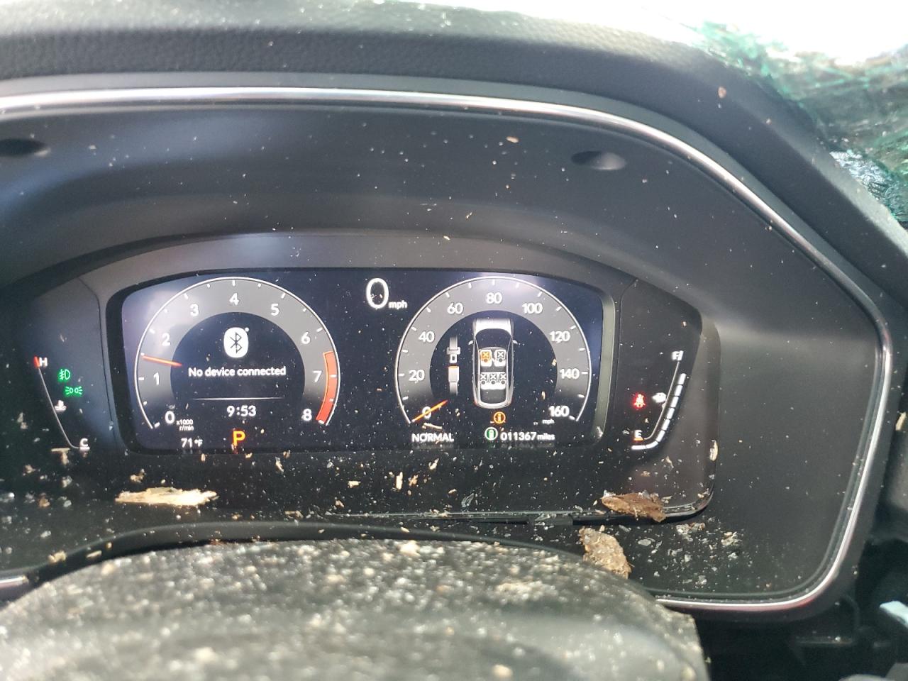 2024 Acura Integra VIN 19UDE4H33RA024892 Copart auction photo, all over damage thumbnail 9