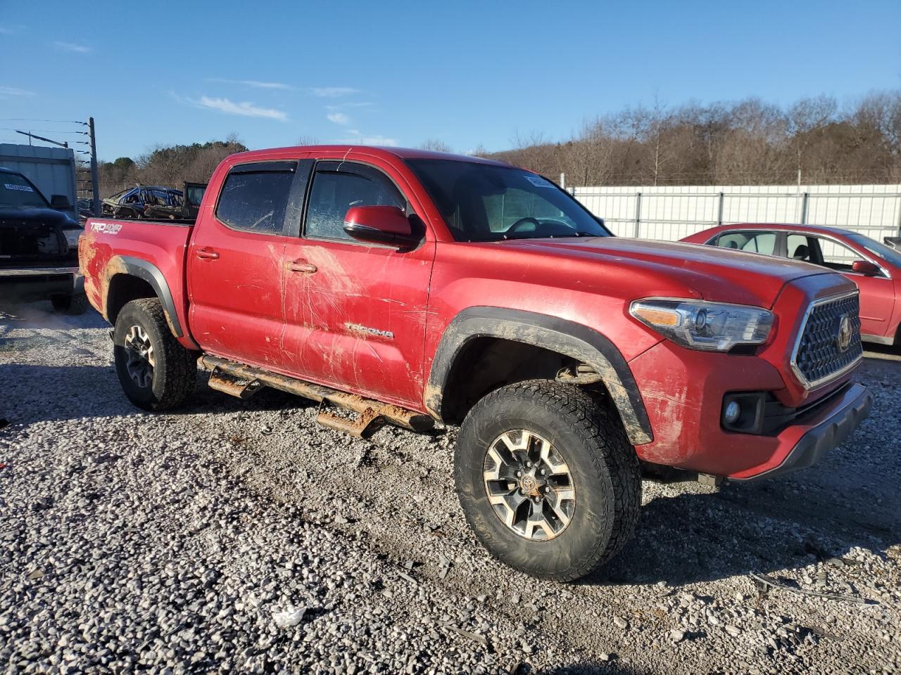2019 Toyota Tacoma VIN 3TMCZ5AN6KM231009 Copart auction photo, rear end damage thumbnail 4