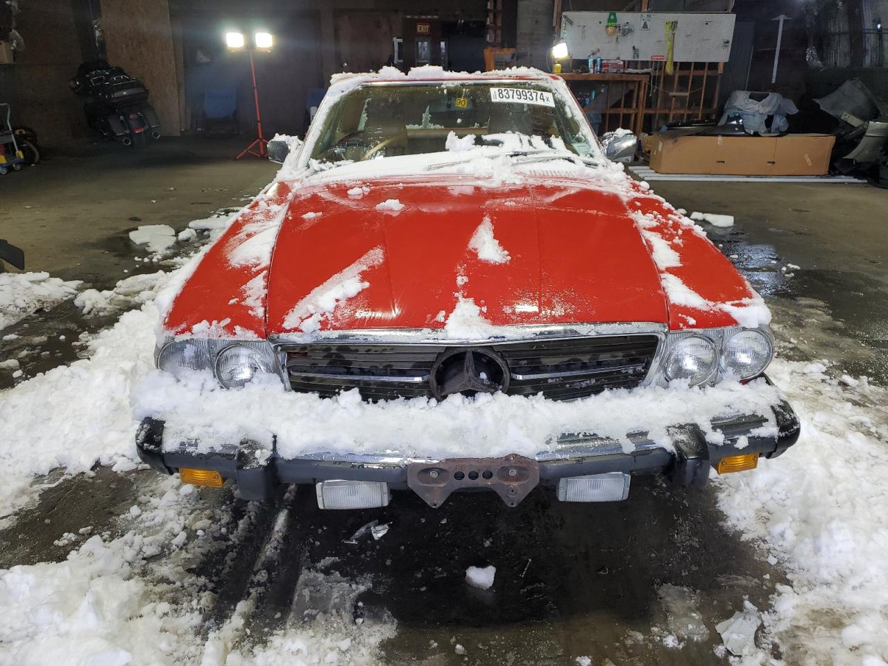 1985 Mercedes-Benz SL-klasse VIN WDBBA45C9FA020491 Copart auction photo, normal wear damage thumbnail 5