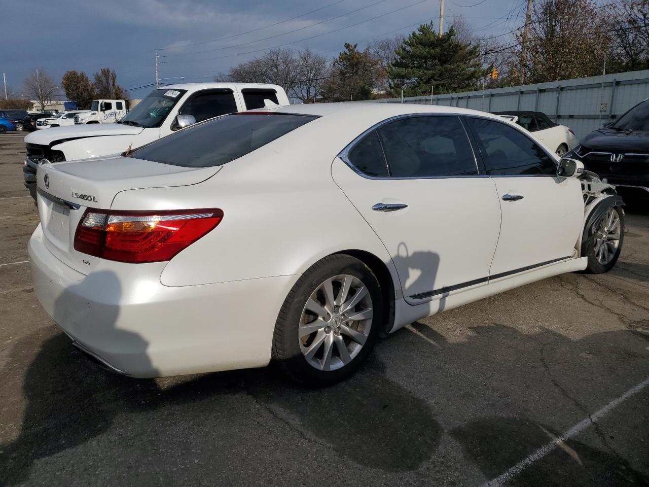2010 Lexus LS VIN JTHDL5EF2A5002578 Copart auction photo, front end damage thumbnail 3