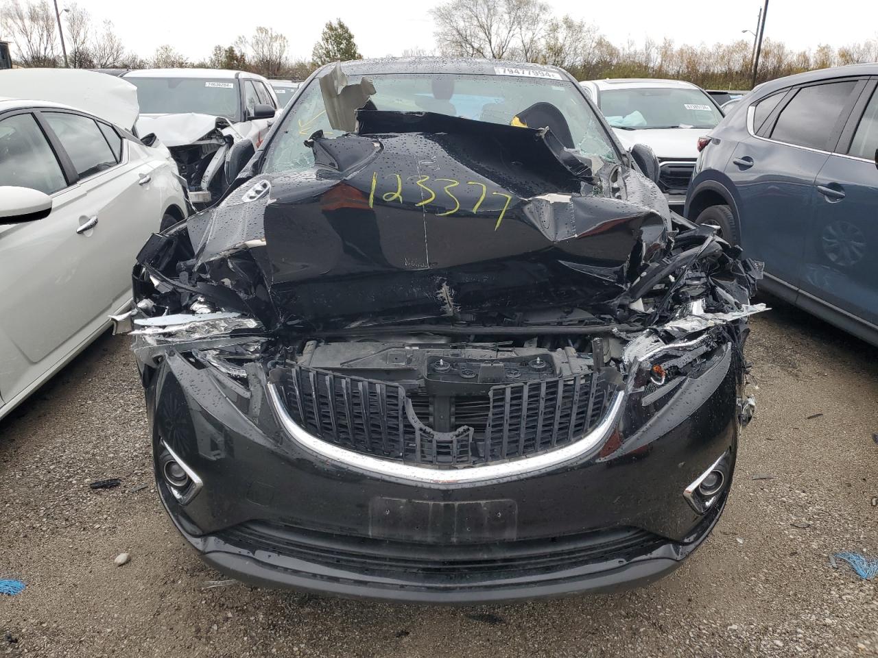 2020 Buick Envision VIN LRBFX1SA6LD123377 Copart auction photo, front end / rear end damage thumbnail 5