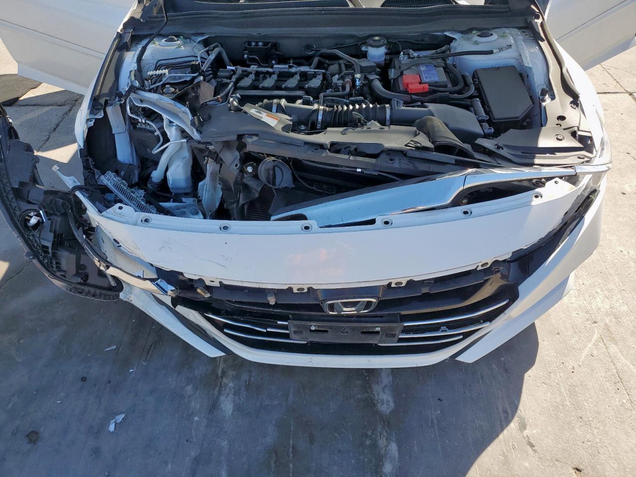 2022 Honda Accord VIN 1HGCV1F12NA045495 Copart auction photo, front end damage thumbnail 12