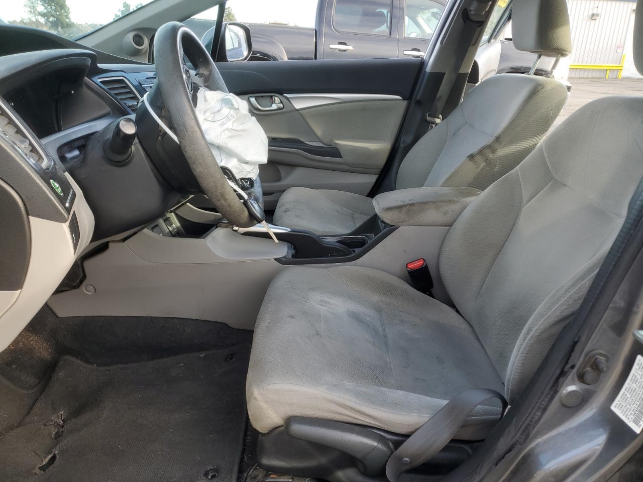 2013 Honda Civic VIN 19XFB2F89DE265820 Copart auction photo, all over damage thumbnail 7