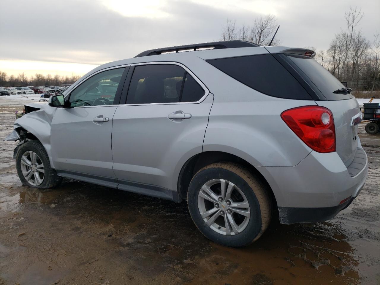 2013 Chevrolet Equinox VIN 2GNALPEK1D6392716 Copart auction photo, front end / undercarriage damage thumbnail 2