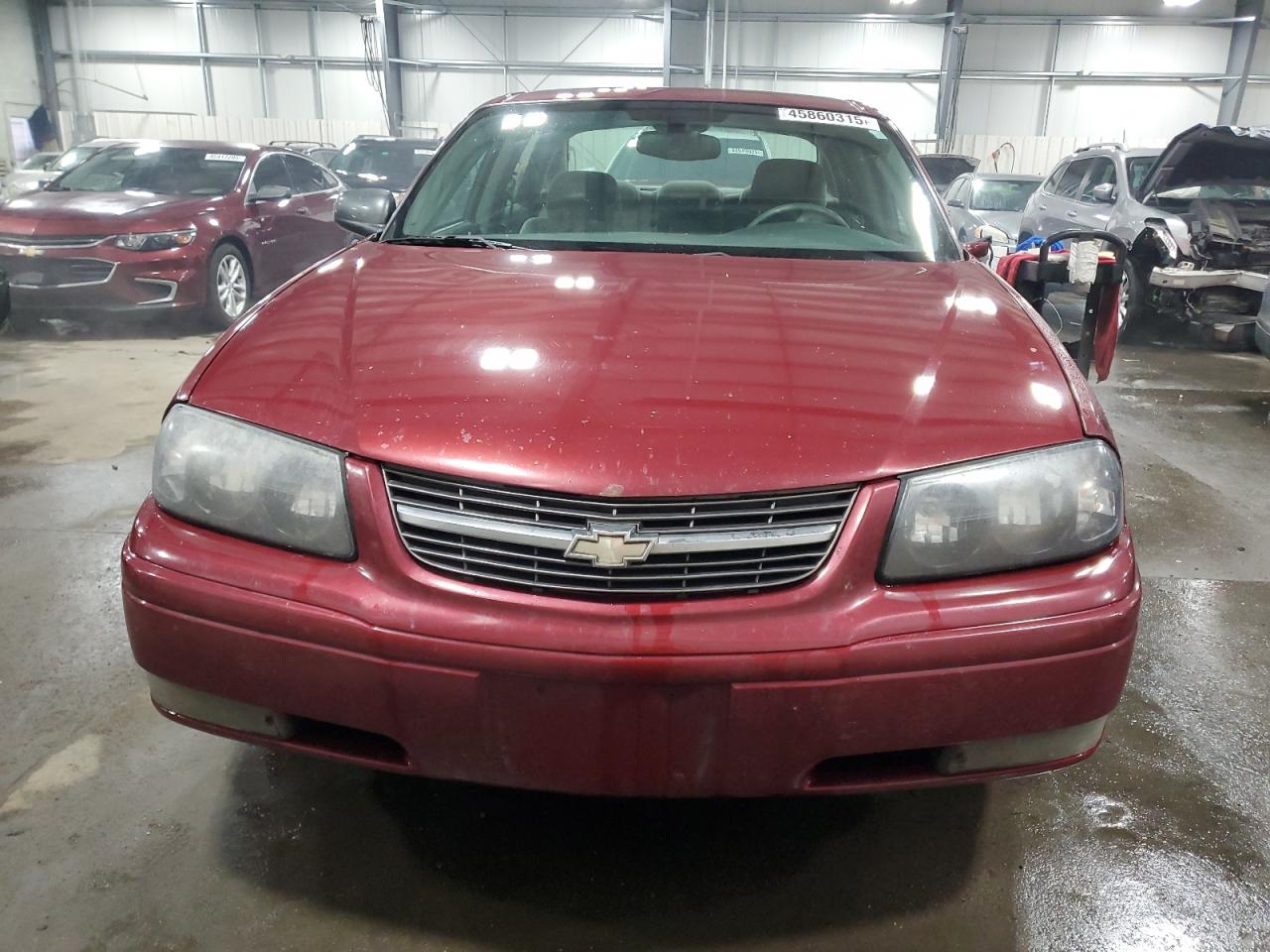 2005 Chevrolet Impala VIN 2G1WH52K859287382 Copart auction photo, side / rear end damage thumbnail 5