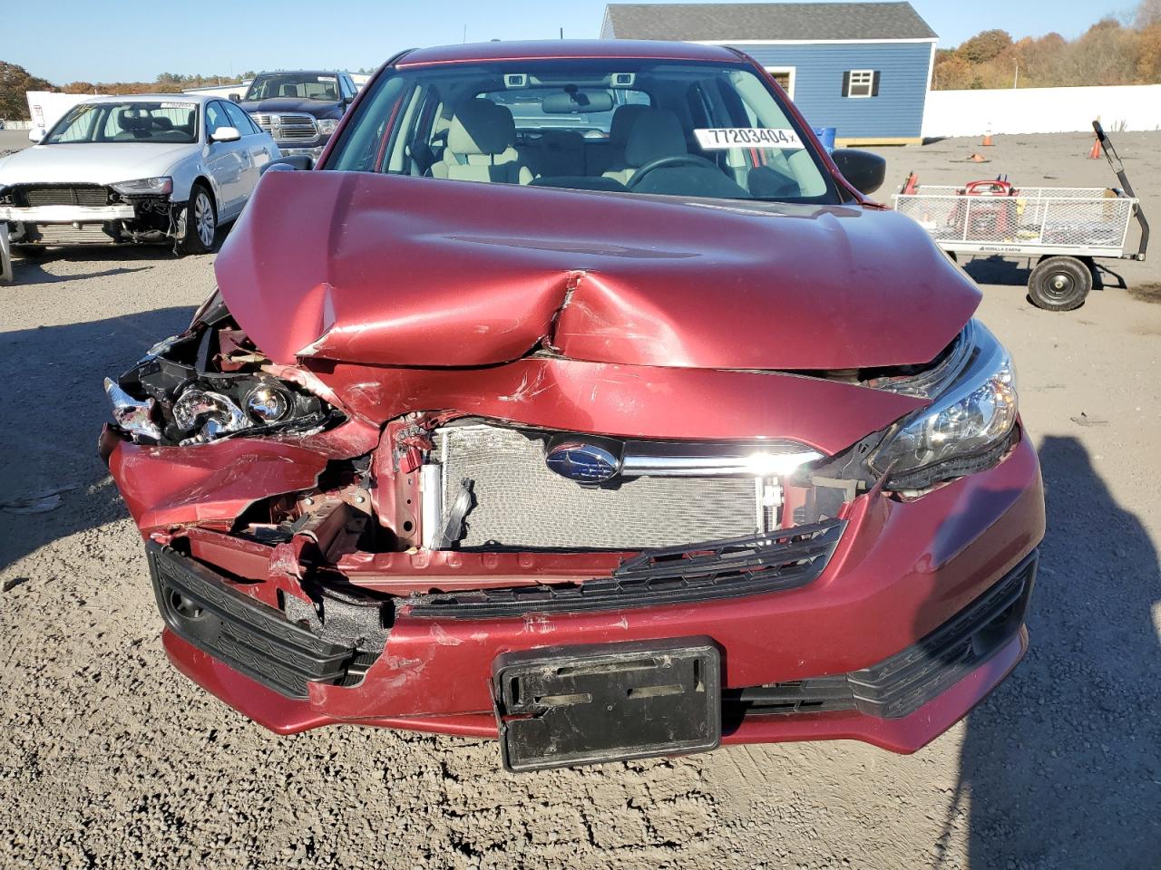 2021 Subaru Impreza VIN 4S3GTAB66M3715933 Copart auction photo, front end / minor dent/scratches damage thumbnail 5