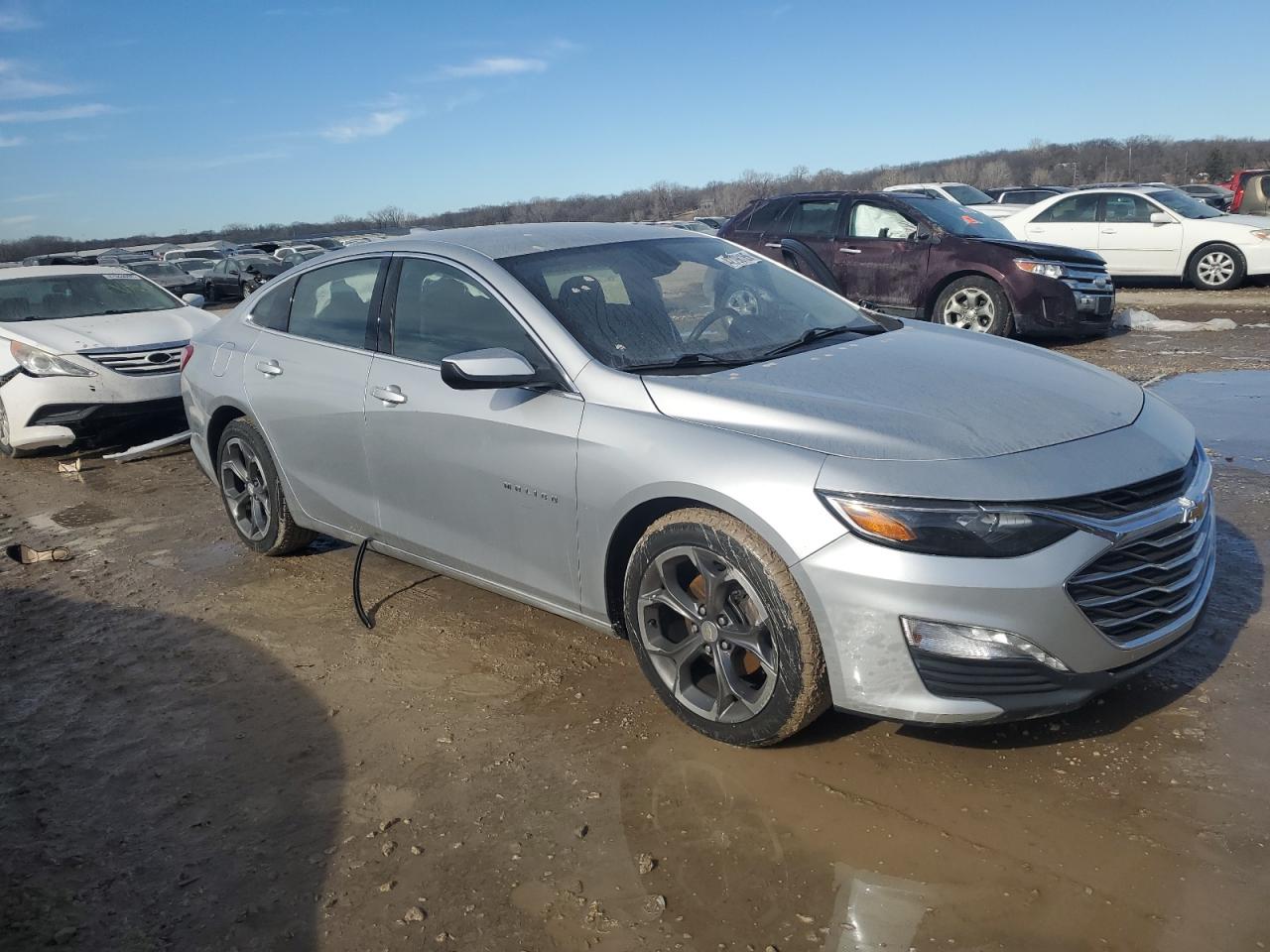 2020 Chevrolet Malibu VIN 1G1ZD5ST3LF108705 Copart auction photo, side damage thumbnail 4