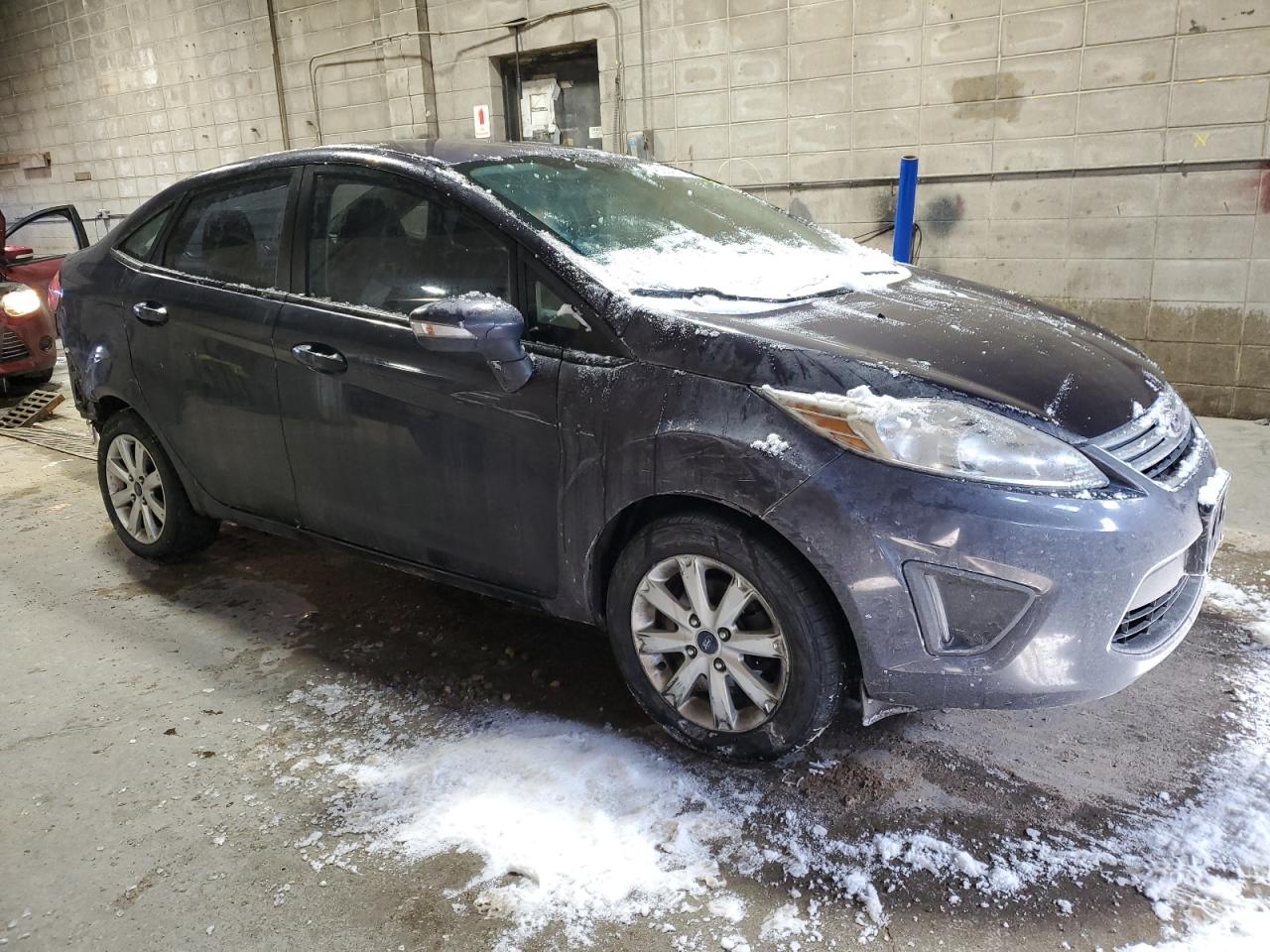 2013 Ford Fiesta VIN 3FADP4BJ7DM142641 Copart auction photo, rear end damage thumbnail 4