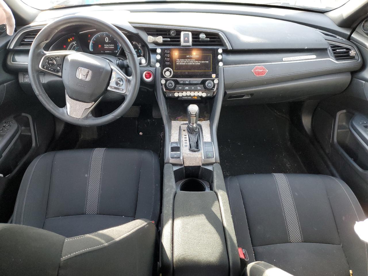 2021 Honda Civic VIN SHHFK7H69MU201794 Copart auction photo, side damage thumbnail 8
