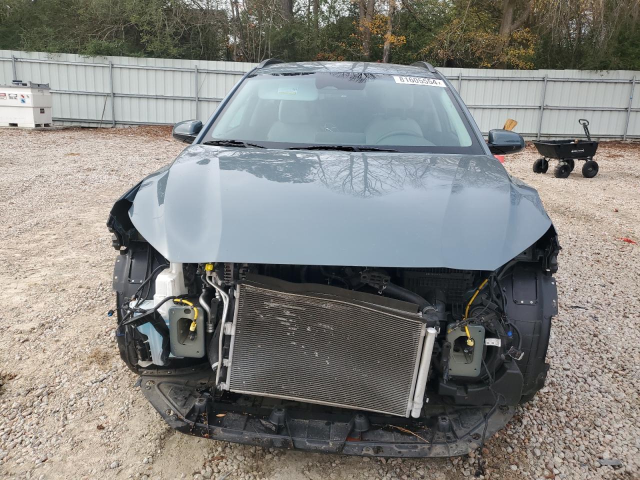 2022 Hyundai Kona VIN KM8K62AB3NU888483 Copart auction photo, front end damage thumbnail 5
