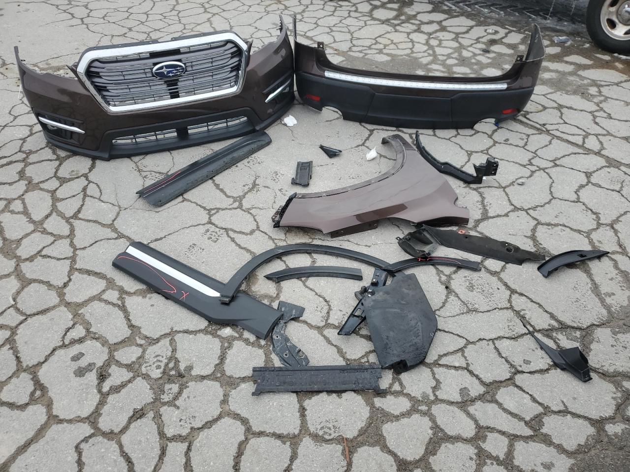 2019 Subaru Ascent VIN 4S4WMAPD4K3460854 Copart auction photo, all over damage thumbnail 13