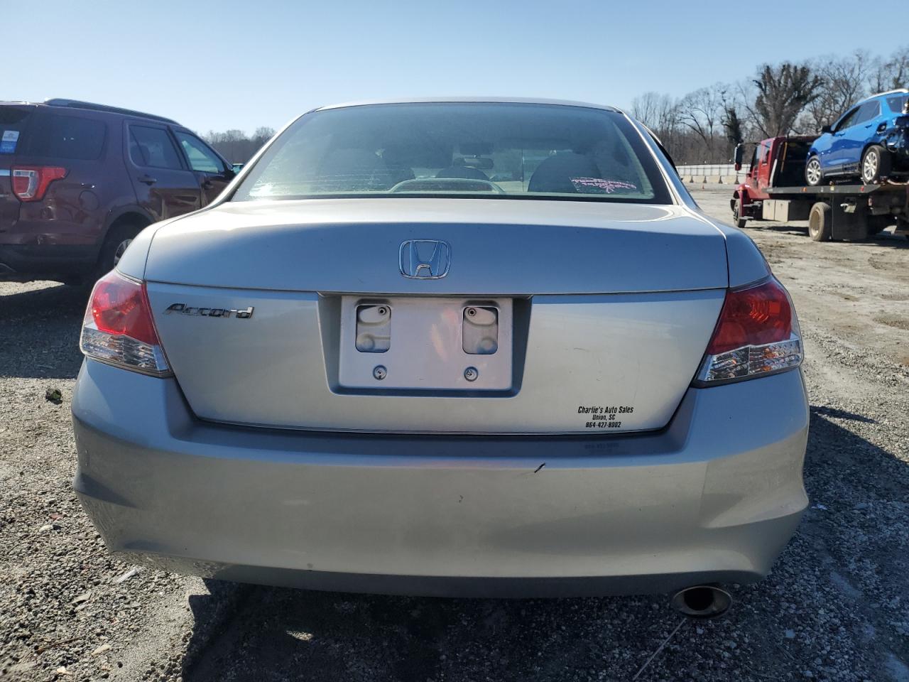 2009 Honda Accord VIN 1HGCP26419A086006 Copart auction photo, side damage thumbnail 6