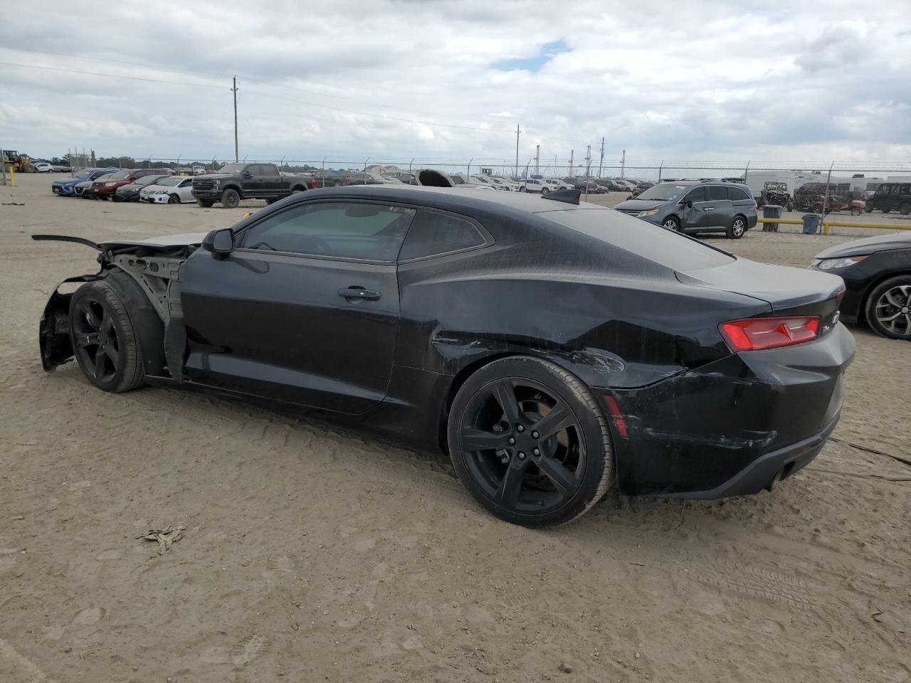 2018 Chevrolet Camaro VIN 1G1FA1RS5J0151962 Copart auction photo, front end / rear end damage thumbnail 2