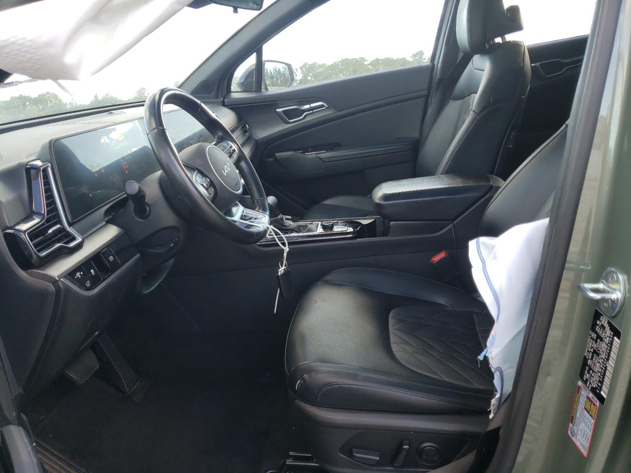 2023 KIA Sportage VIN 5XYK6CAF9PG057698 Copart auction photo, front end / undercarriage damage thumbnail 7