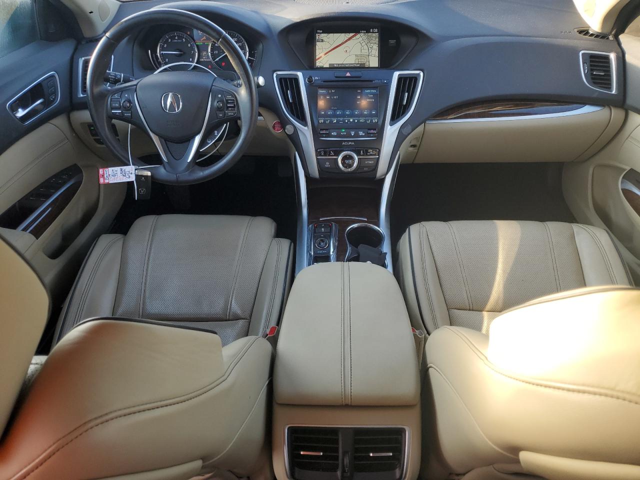 2019 Acura TLX VIN 19UUB2F48KA009660 Copart auction photo, front end damage thumbnail 8