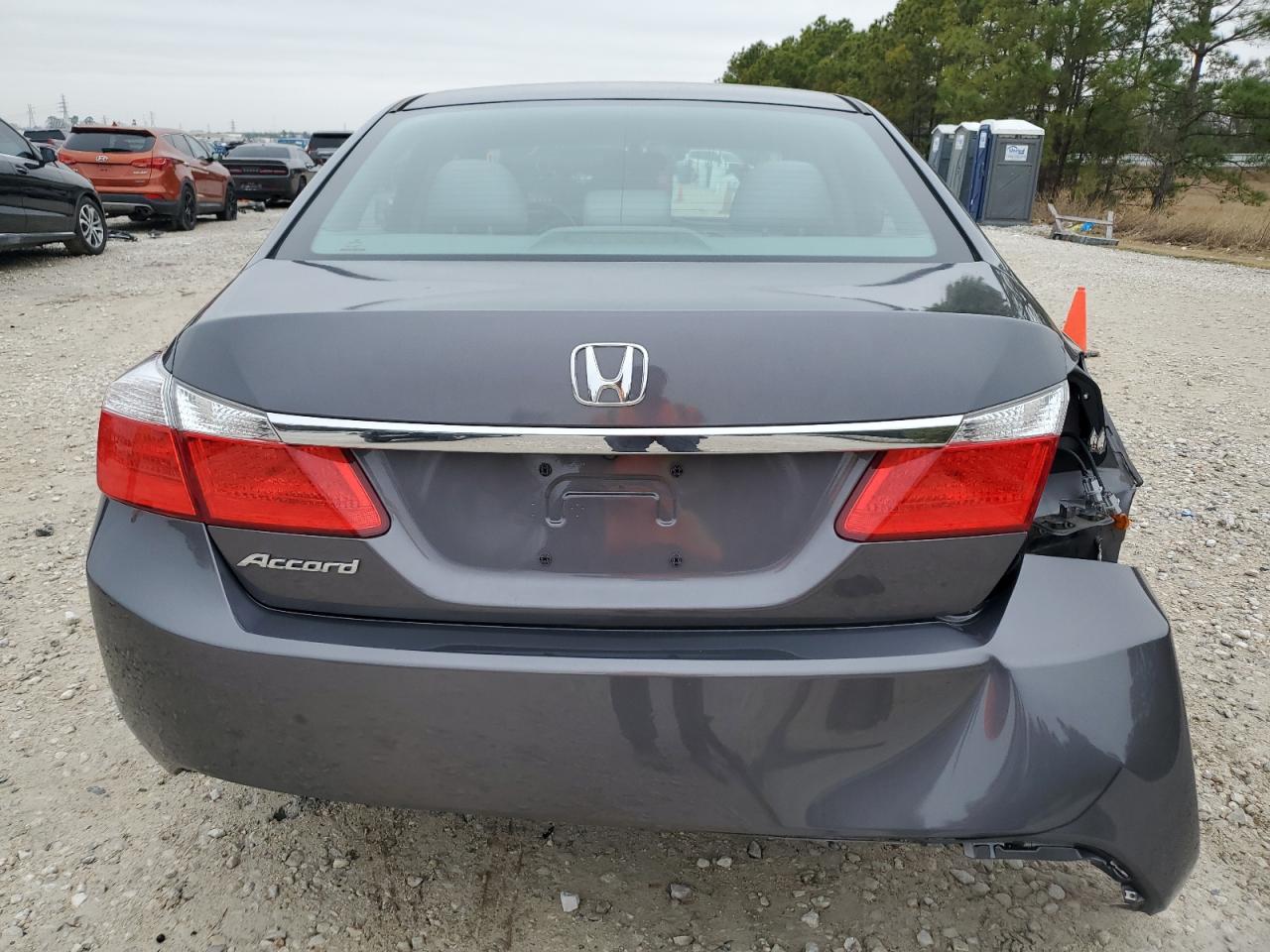 2015 Honda Accord VIN 1HGCR2F34FA205390 Copart auction photo, rear end damage thumbnail 6