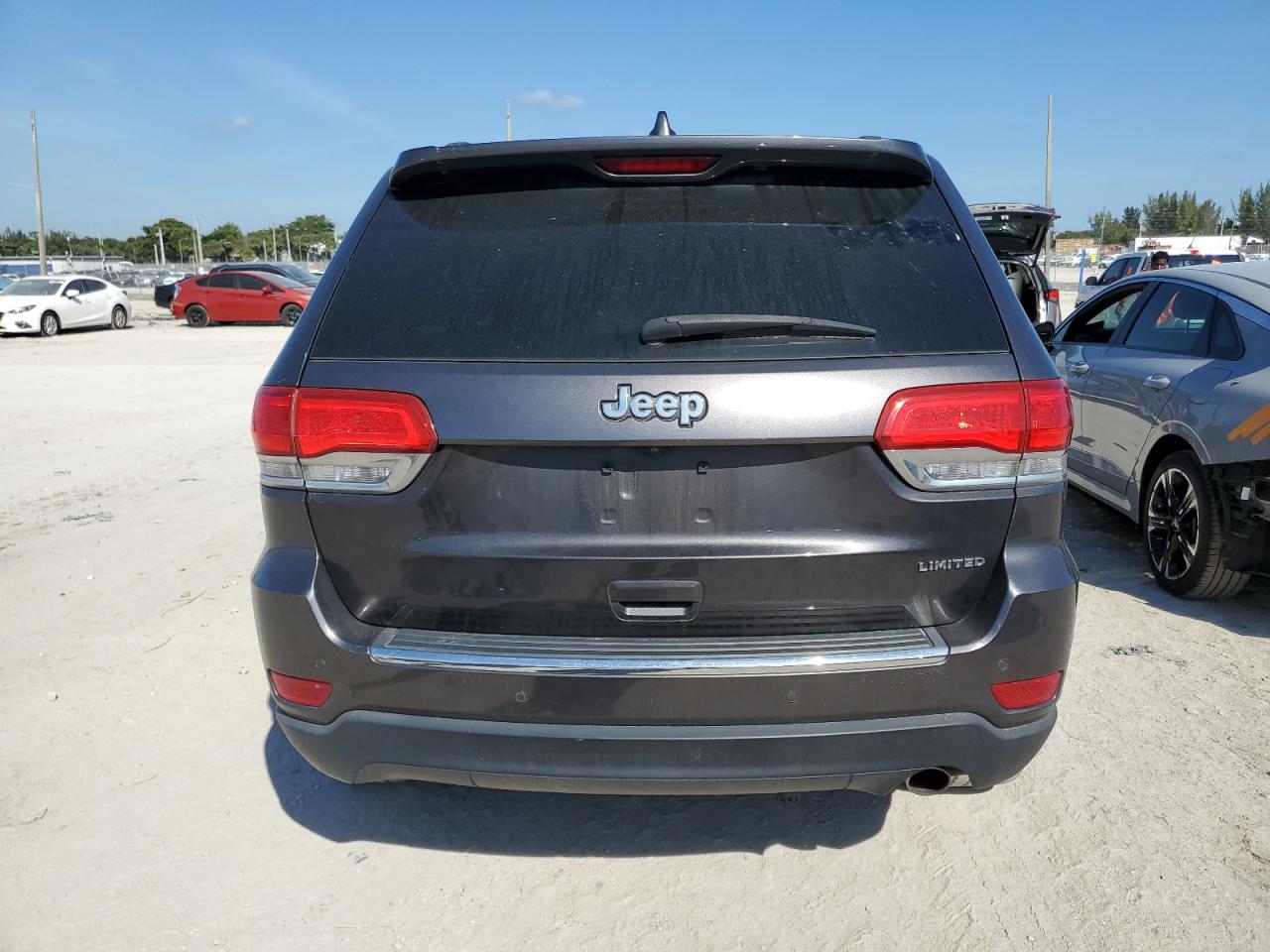 2019 Jeep Grand Cherokee VIN 1C4RJEBG9KC630466 Copart auction photo, front end / minor dent/scratches damage thumbnail 6