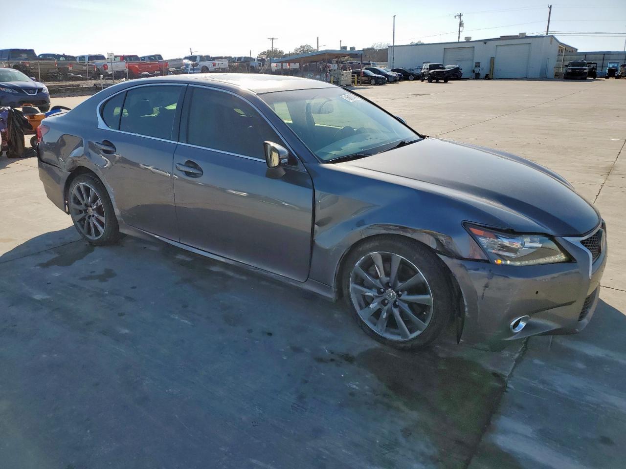 2014 Lexus GS VIN JTHBE1BL4E5043076 Copart auction photo, front end / rear end damage thumbnail 4