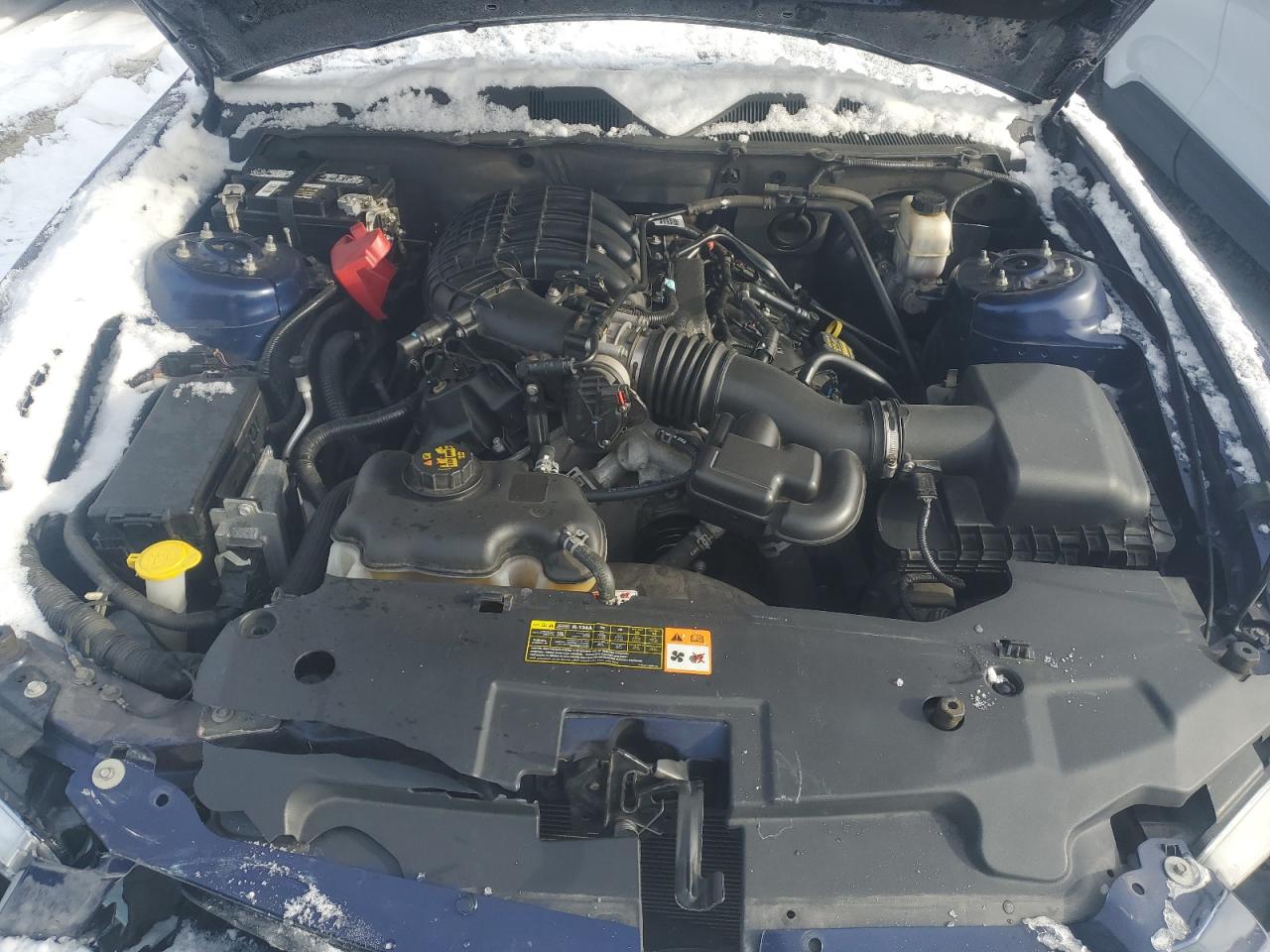 2012 Ford Mustang VIN 1ZVBP8AM7C5207672 Copart auction photo, front end / rear end damage thumbnail 12