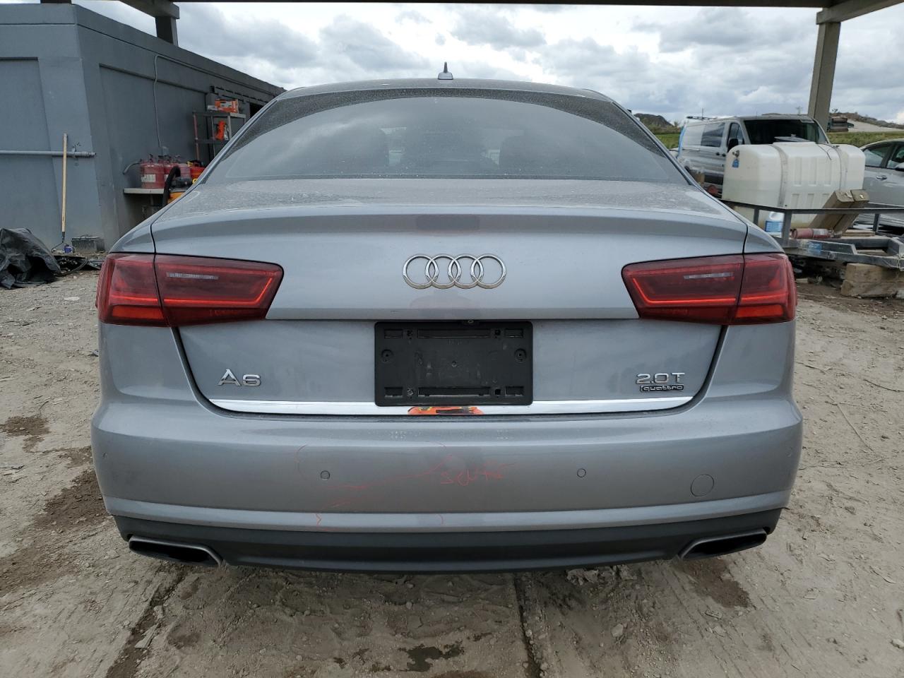 2016 Audi A6 VIN WAUGFAFC5GN011591 Copart auction photo, front end / minor dent/scratches damage thumbnail 6
