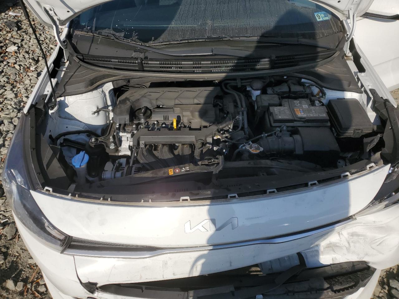 2022 KIA Rio VIN 3KPA24AD1NE504806 Copart auction photo, front end / rear end damage thumbnail 13