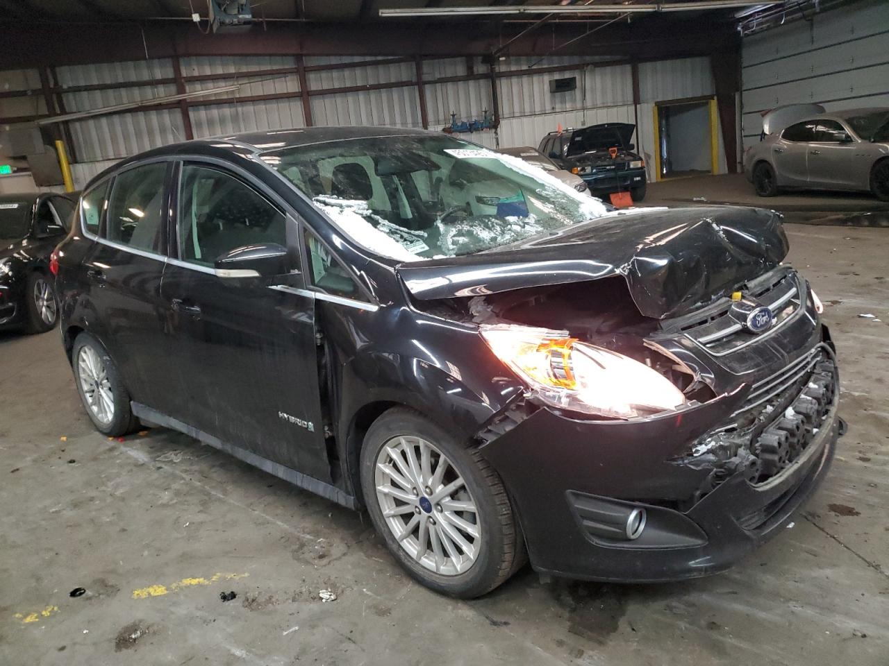 2015 Ford C-MAX VIN 1FADP5BU2FL114945 Copart auction photo, front end damage thumbnail 4