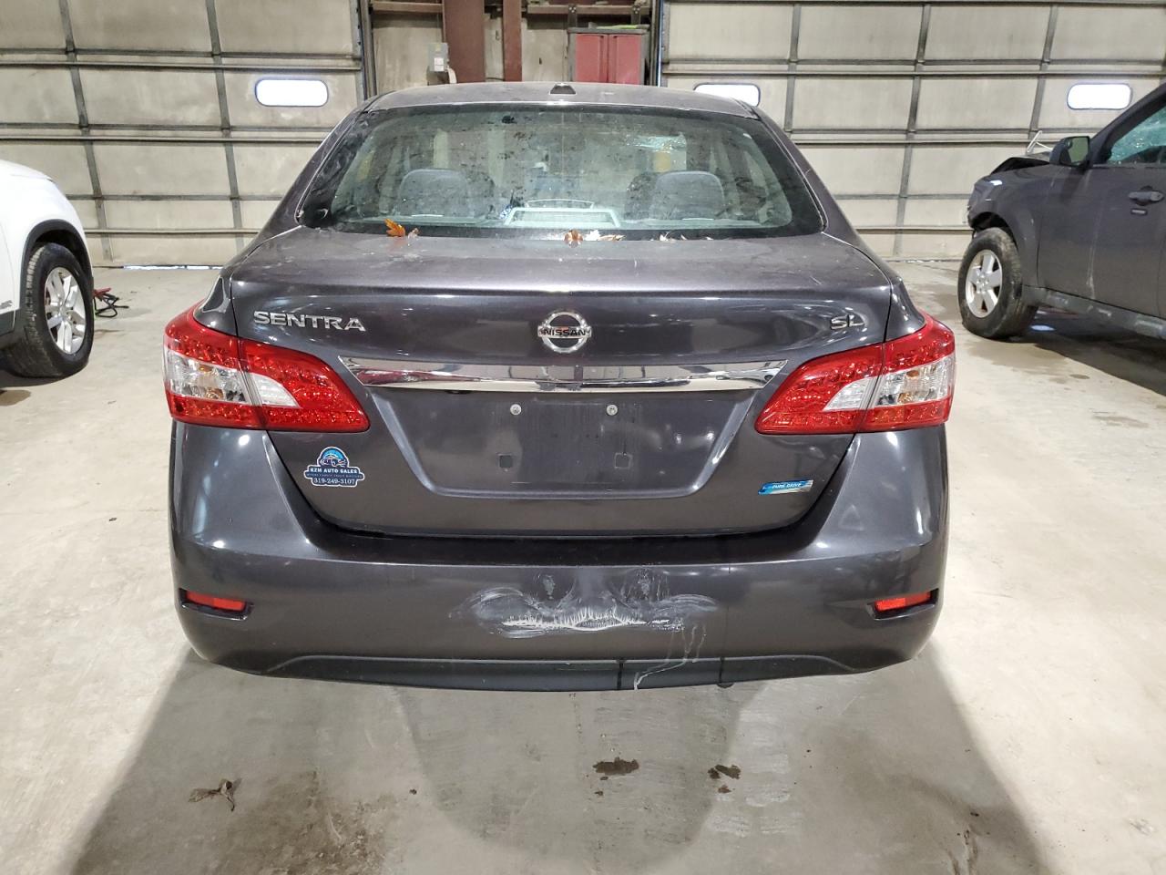 2013 Nissan Sentra VIN 3N1AB7AP1DL606437 Copart auction photo, minor dent/scratches damage thumbnail 6