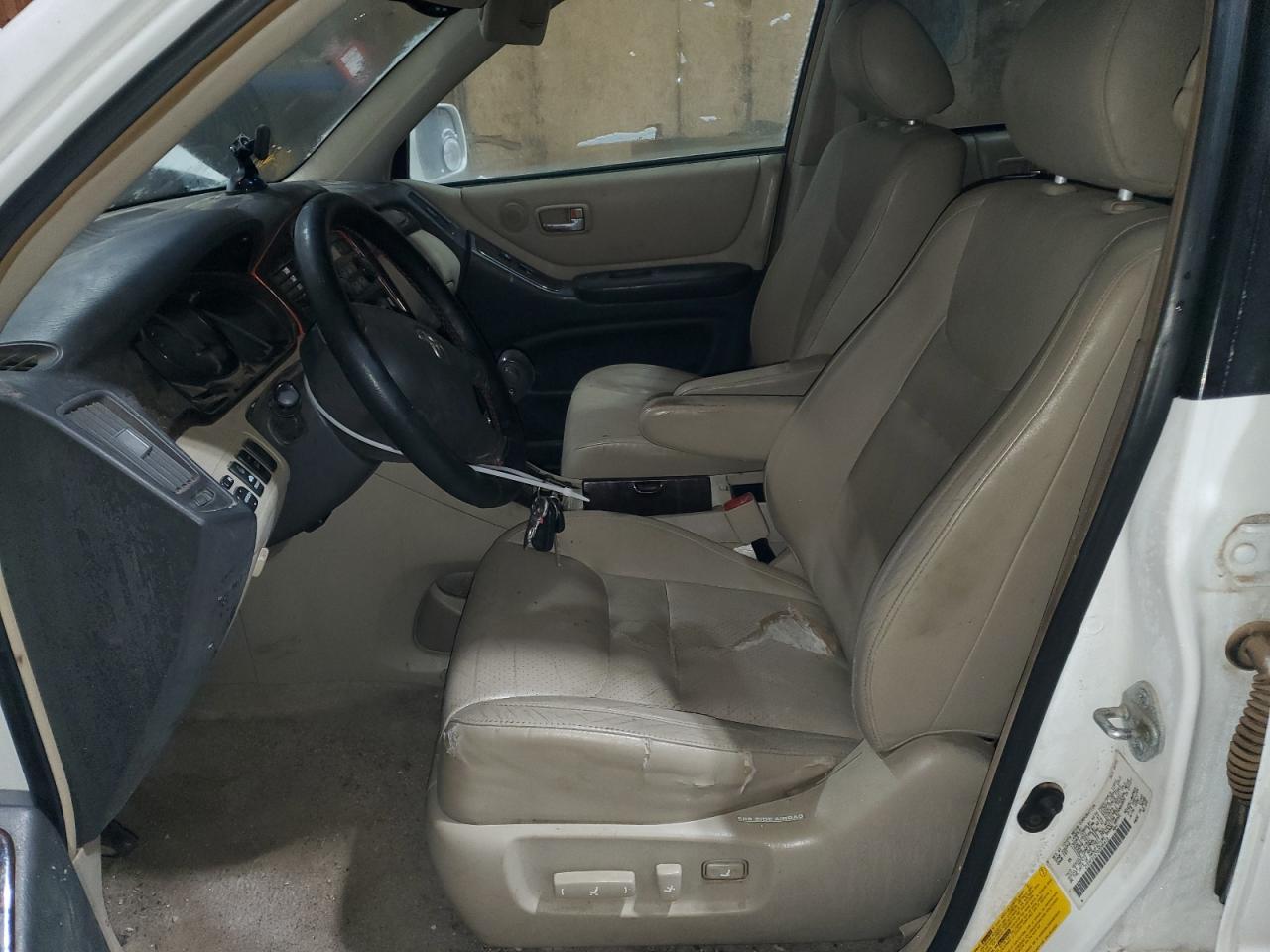 2002 Toyota Highlander VIN JTEHF21A720086412 Copart auction photo, normal wear / minor dent/scratches damage thumbnail 7