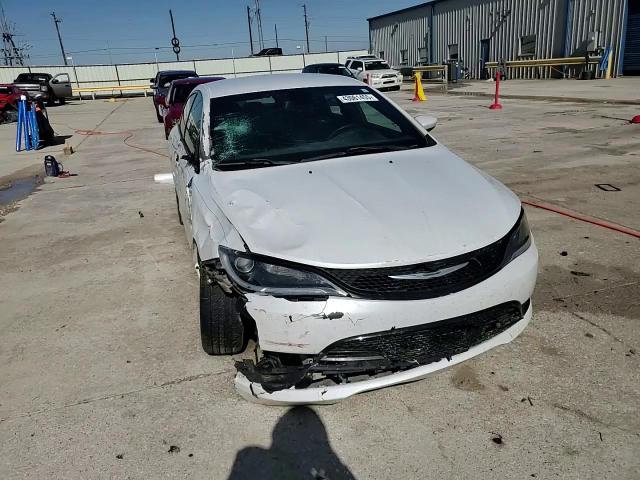 2015 Chrysler 200 VIN 1C3CCCBBXFN677870 Copart auction photo, side / front end damage thumbnail 13