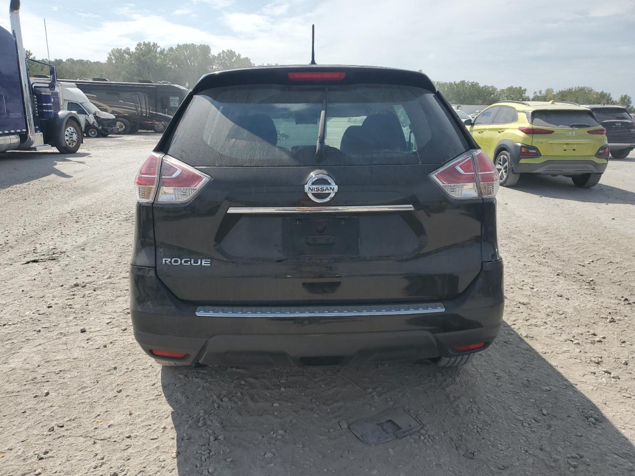 2015 Nissan Rogue VIN KNMAT2MT0FP591748 Copart auction photo, all over / undercarriage damage thumbnail 6