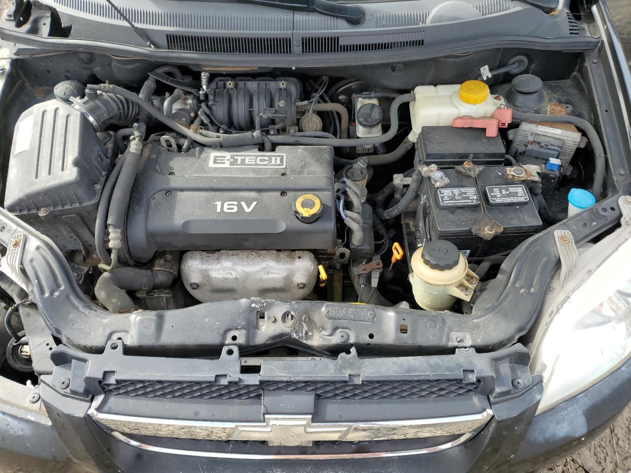 2007 Chevrolet Aveo VIN KL1TD56667B162005 Copart auction photo, front end damage thumbnail 11