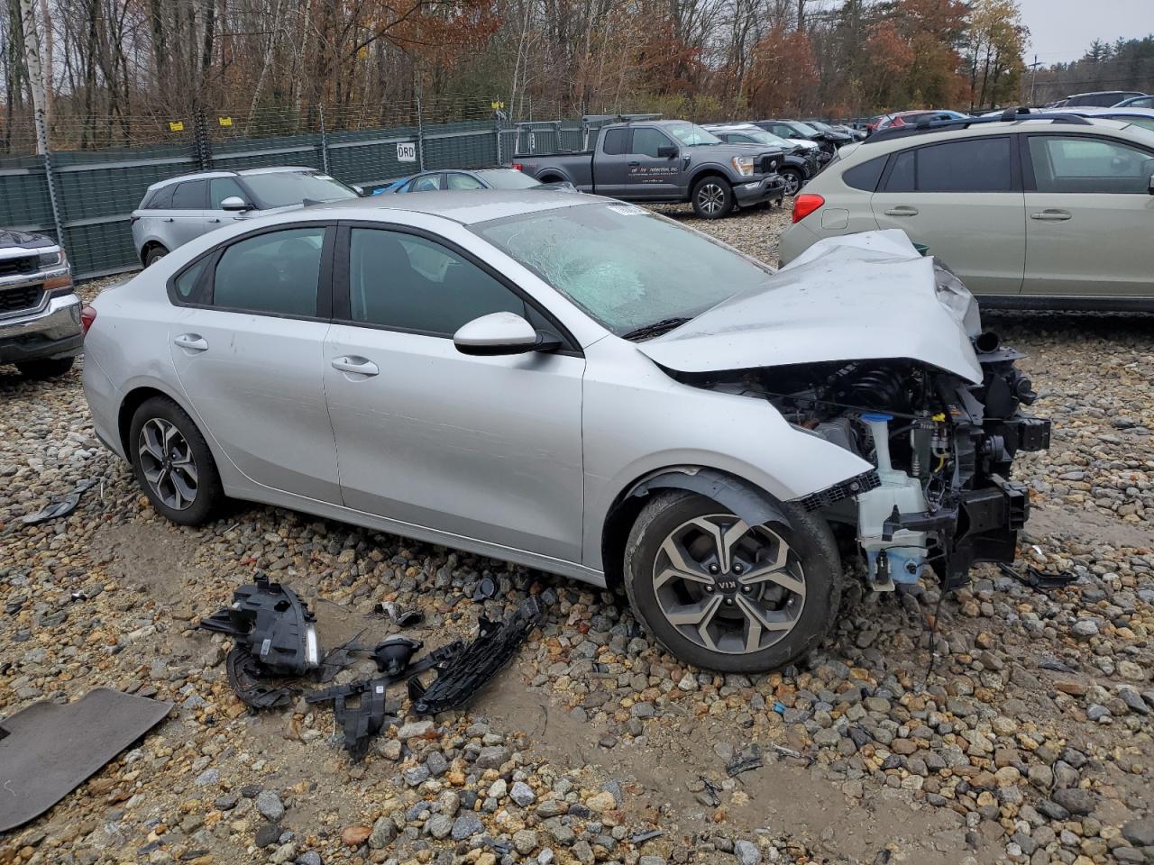 2020 KIA Forte VIN 3KPF24AD5LE230514 Copart auction photo, front end damage thumbnail 4