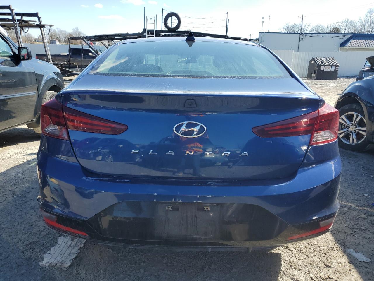 2020 Hyundai Elantra VIN 5NPD84LF8LH568814 Copart auction photo, front end / rear end damage thumbnail 6