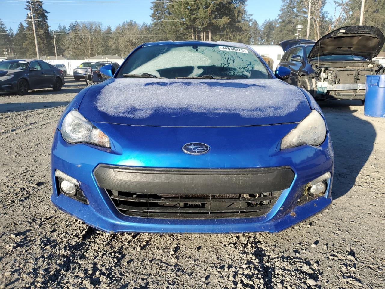 2014 Subaru BRZ VIN JF1ZCAC13E9604658 Copart auction photo, front end / side damage thumbnail 5
