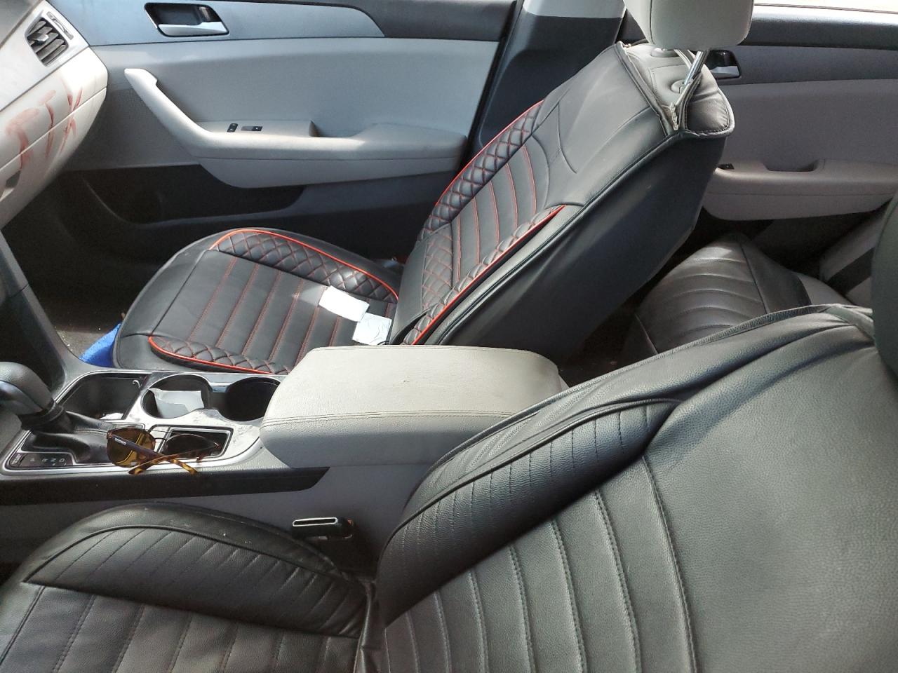 2019 Hyundai Sonata VIN 5NPE24AF5KH762577 Copart auction photo, side / vandalism damage thumbnail 9