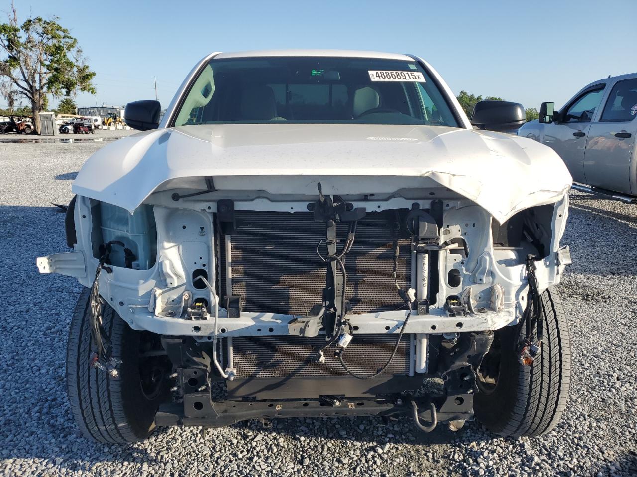 2022 Toyota Tacoma VIN 3TYRX5GN5NT061855 Copart auction photo, front end damage thumbnail 5