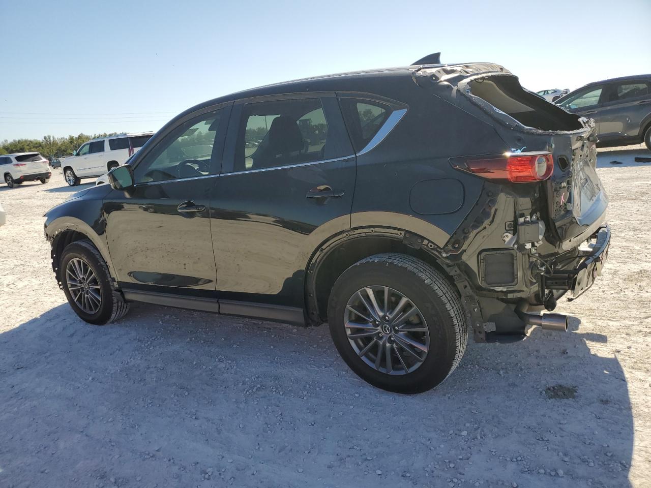 2020 Mazda CX-5 VIN JM3KFACM8L0737762 Copart auction photo, rear end / front end damage thumbnail 2