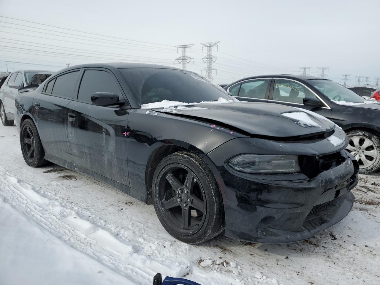 2021 Dodge Charger VIN 2C3CDXCT7MH656881 Copart auction photo, front end / rear end damage thumbnail 4
