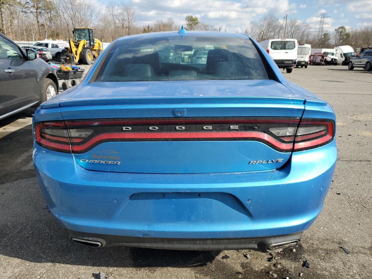 2015 Dodge Charger VIN 2C3CDXHG2FH836588 Copart auction photo, side damage thumbnail 6