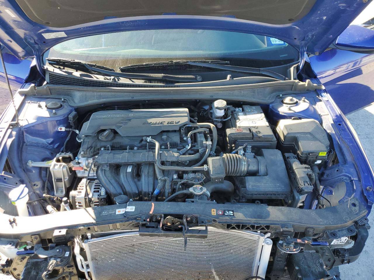 2024 Hyundai Elantra VIN KMHLL4DG5RU743094 Copart auction photo, all over / minor dent/scratches damage thumbnail 12
