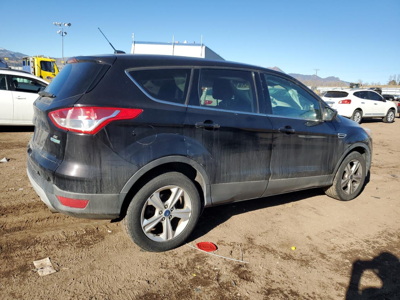 2013 Ford Escape VIN 1FMCU0GX6DUD50571 Copart auction photo, side damage thumbnail 3