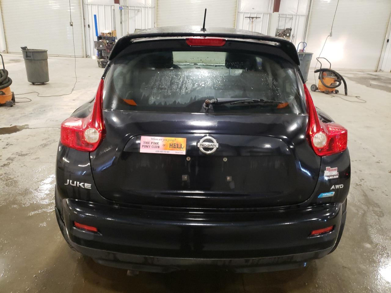 2014 Nissan Juke VIN JN8AF5MV7ET480134 Copart auction photo, front end damage thumbnail 6