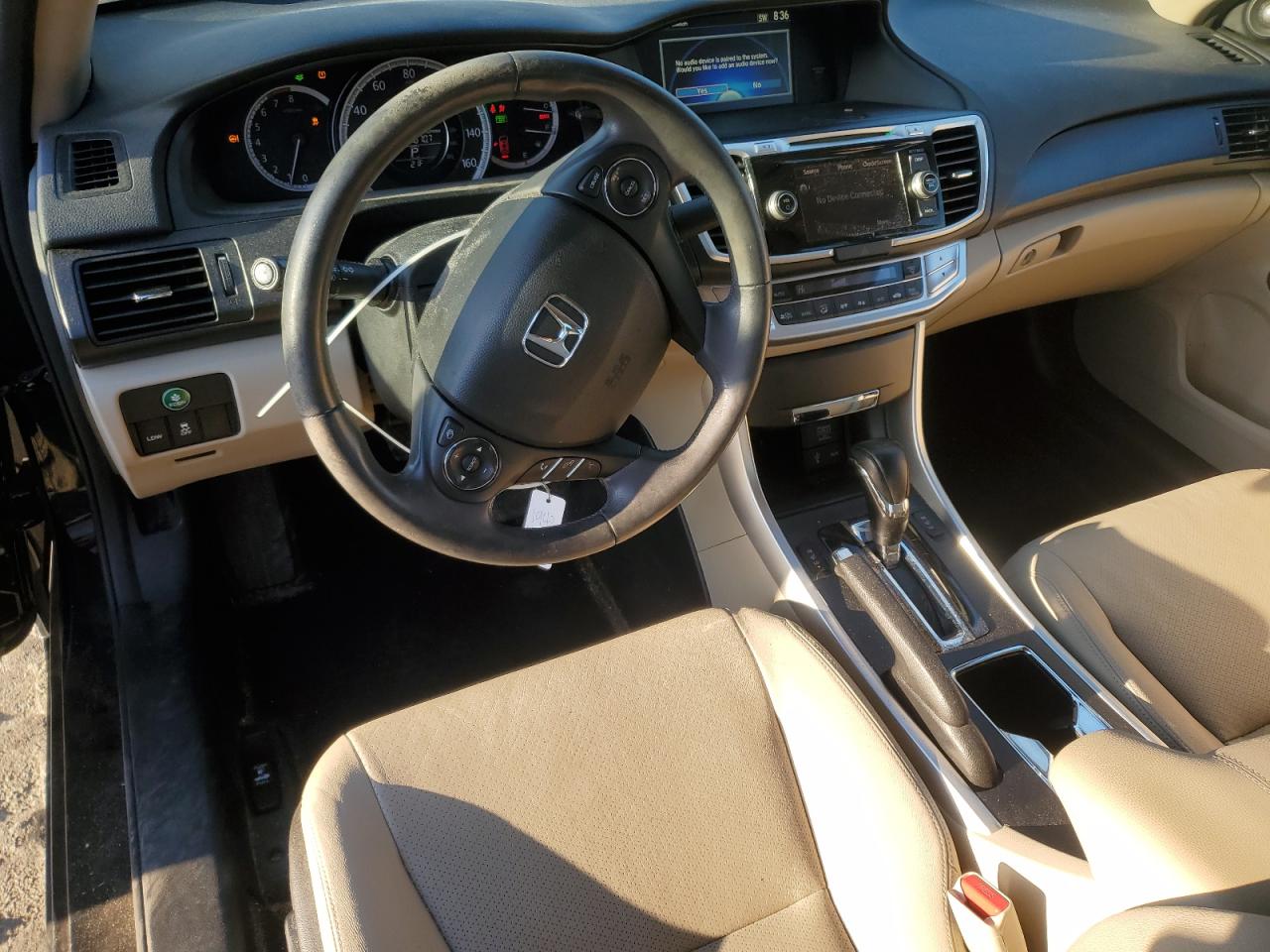 2014 Honda Accord VIN 1HGCR3F86EA029135 Copart auction photo, front end damage thumbnail 8