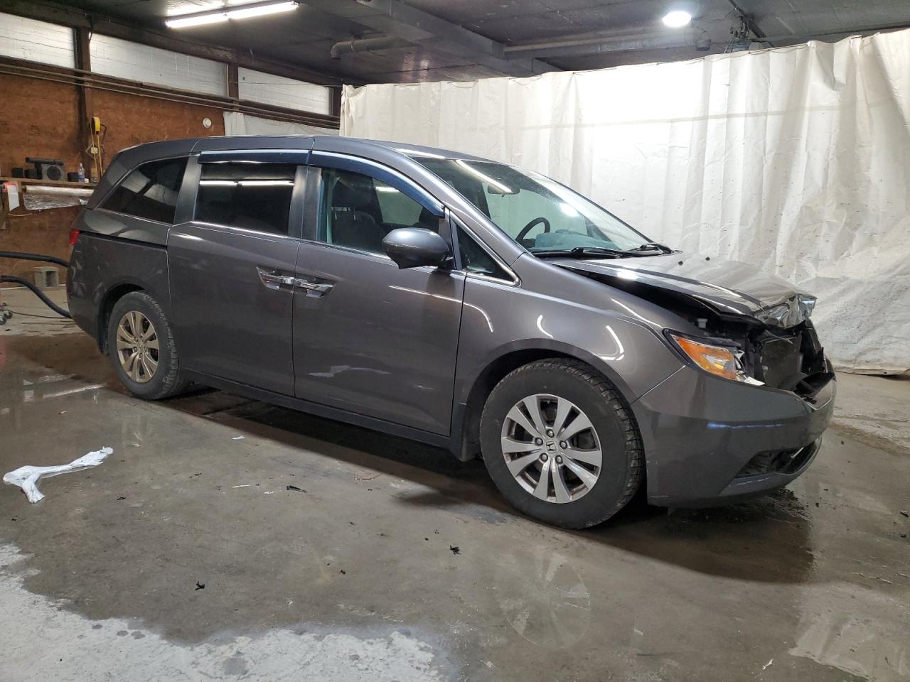 2016 Honda Odyssey VIN 5FNRL5H32GB145076 Copart auction photo, front end damage thumbnail 4